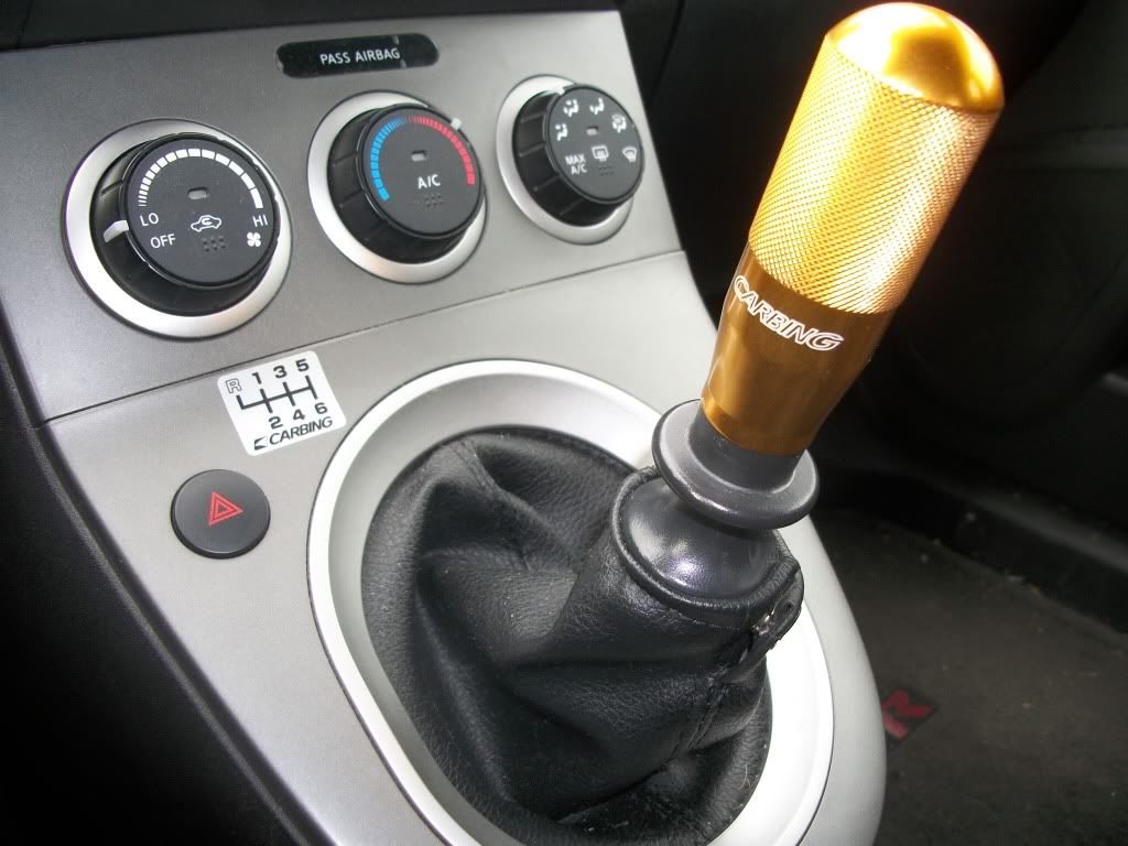 2006 Nissan sentra se-r spec v shift knob #3