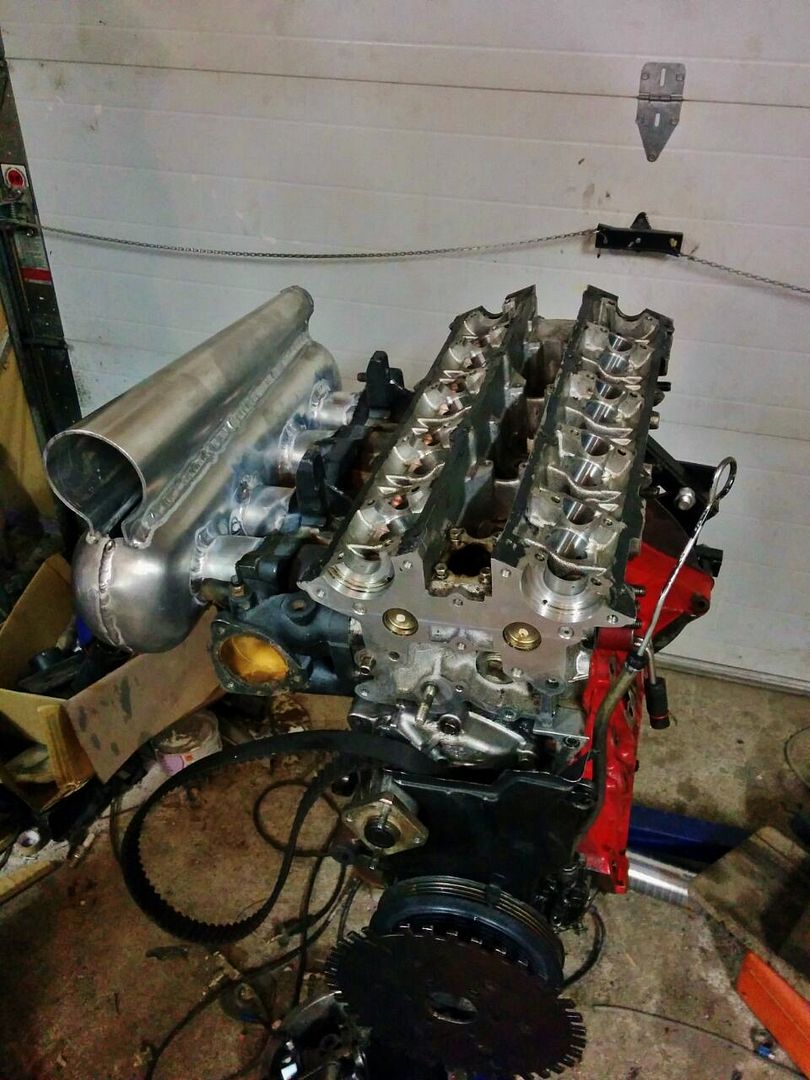 Custom Ca18det "wrc" double plenum intake manifolds