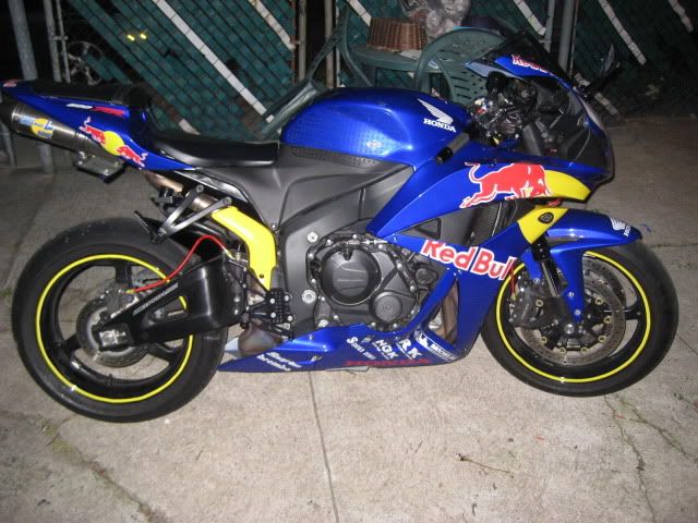 2008 Honda cbr600rr red bull #5