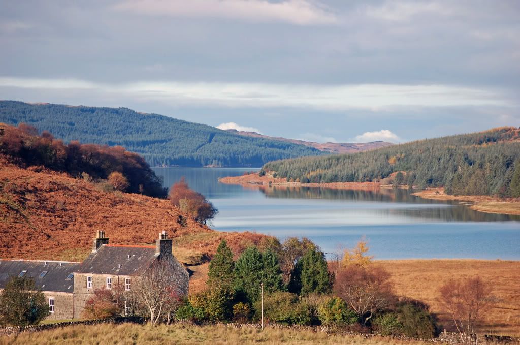 Loch Frisa - our largest fresh water Loch on the Isle of Mull - photo Debby Thorne