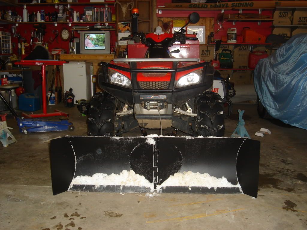 plow extensions Honda Rincon Forum