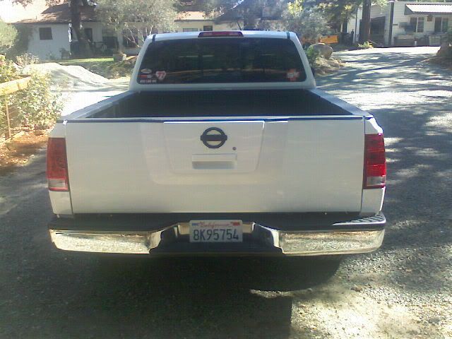 nissan titan tailgate plastic