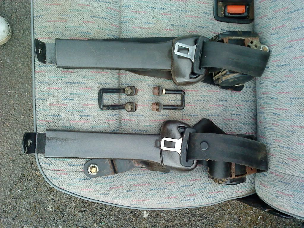 T4 bits and Rear Bench Seat with Seat Belts (2 x 3 point) VW T4 Forum