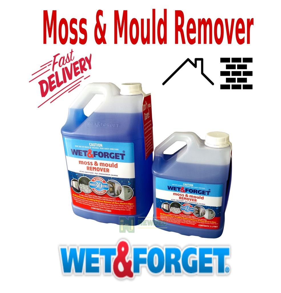 WET AND 2 OR 5 LITRE ALGAE MOSS MILDUE MOULD REMOVAL CONCENTRATE