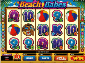 Lucky Nugget Online Casino  introduces their latest 5 reel, 25 pay-line slot BEACH BABES - a unique slot where the accent is on Free Spins that keep giving...and giving.... through a triggering mechanism that remains active throughout every Free Spins cycle.