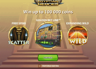 Egyptian Heroes Video Slot Review 