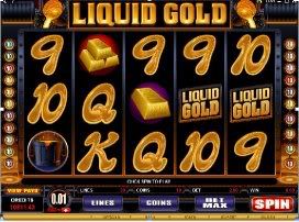 Jackpot City has combined the excitement of online gambling with the pull of the precious metal in a video slot we've titled LIQUID GOLD