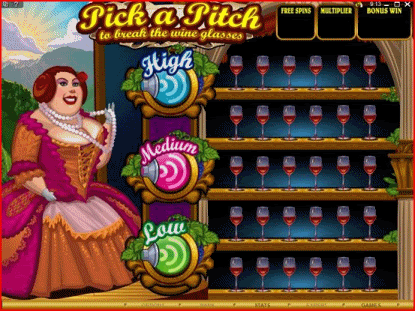 Fat Lady Sings rocks - visit Red Flush Casino to shatter the glasses and pick up the prizes!