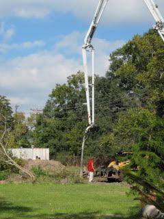 pouring piers
