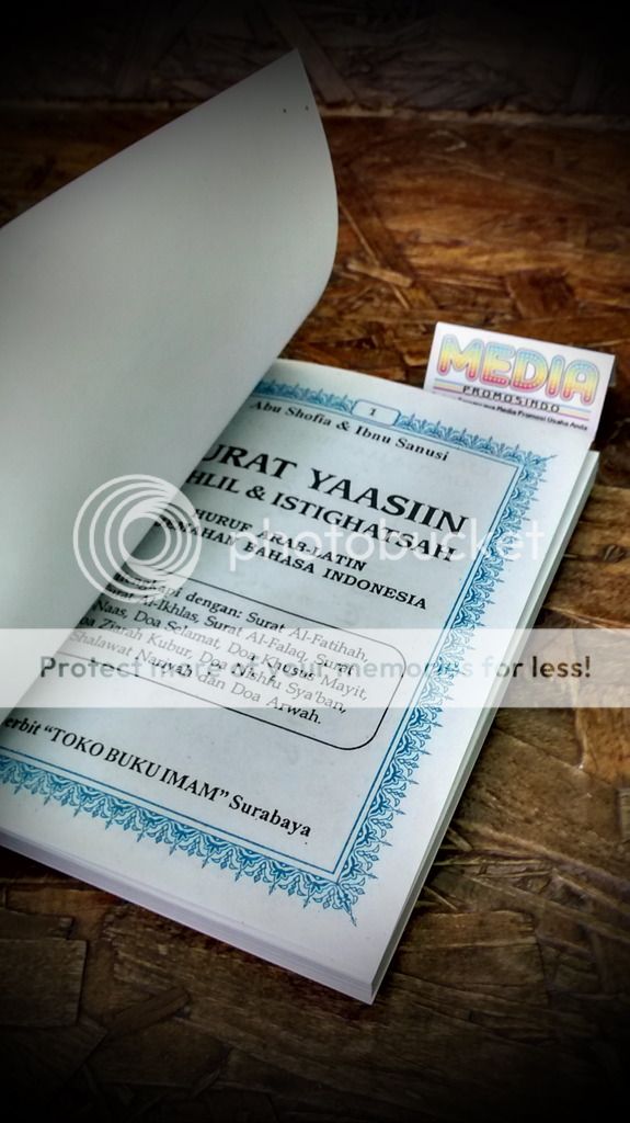 Cetak Buku Yasin, Cetak Buku Yasin Murah, Cetak Buku Yasin Full Colour