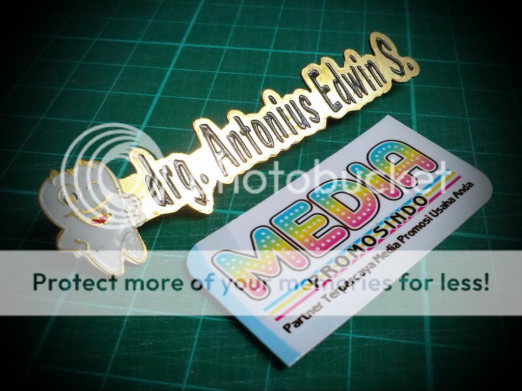 Name Tag Etching, Name Tag Sepuh emas, Brevet Sepuh emas, Name Tag Contur, Name Tag Kuningan